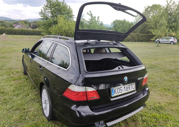BMW Seria 5 cena 30900 przebieg: 265000, rok produkcji 2008 z Ińsko małe 79